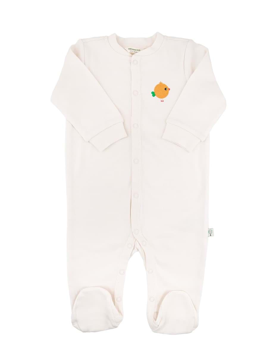 Picture of Organickid Natural Baby Jumpsuit