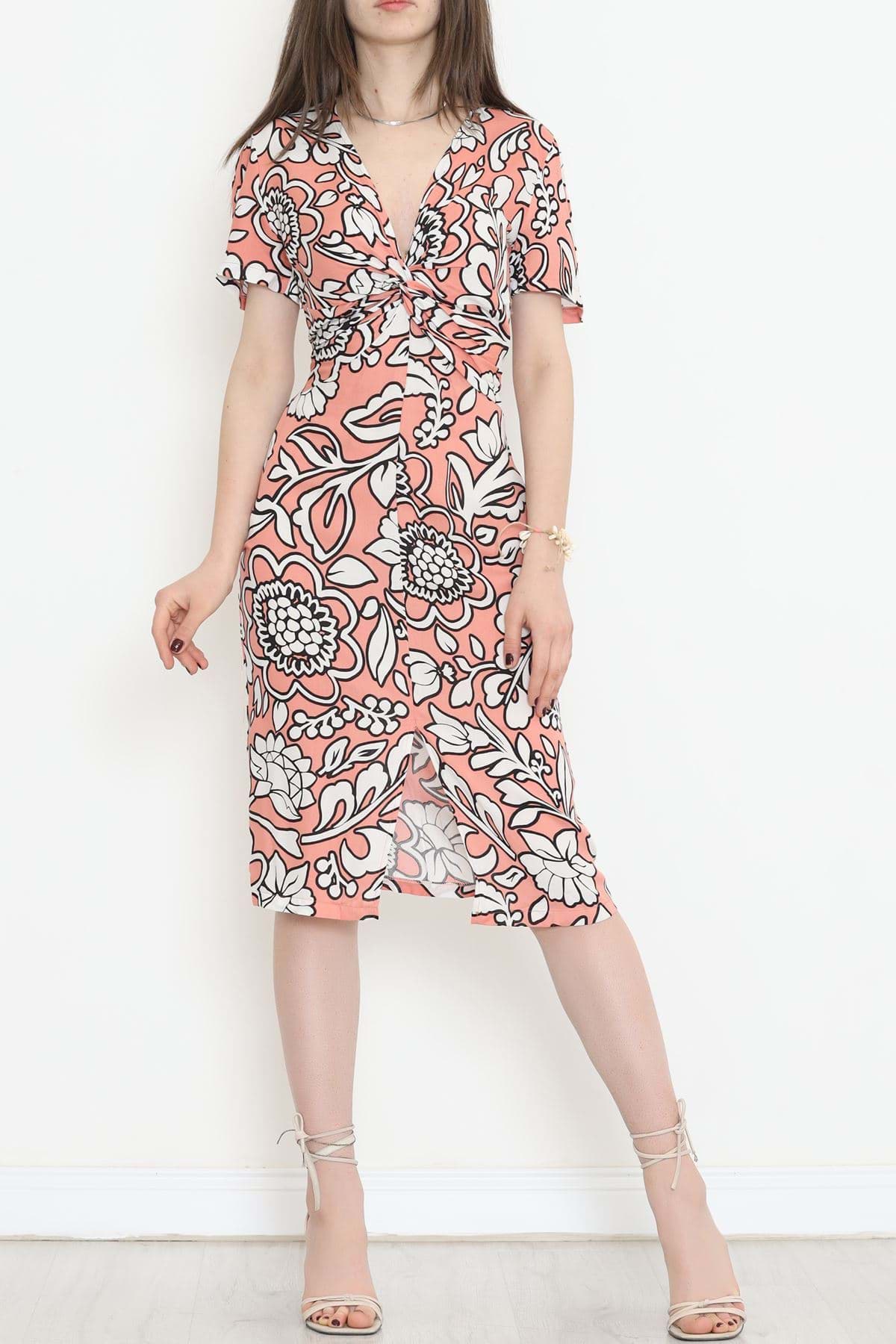 Picture of V -neck slit dress Koyusomon - 152422.701.