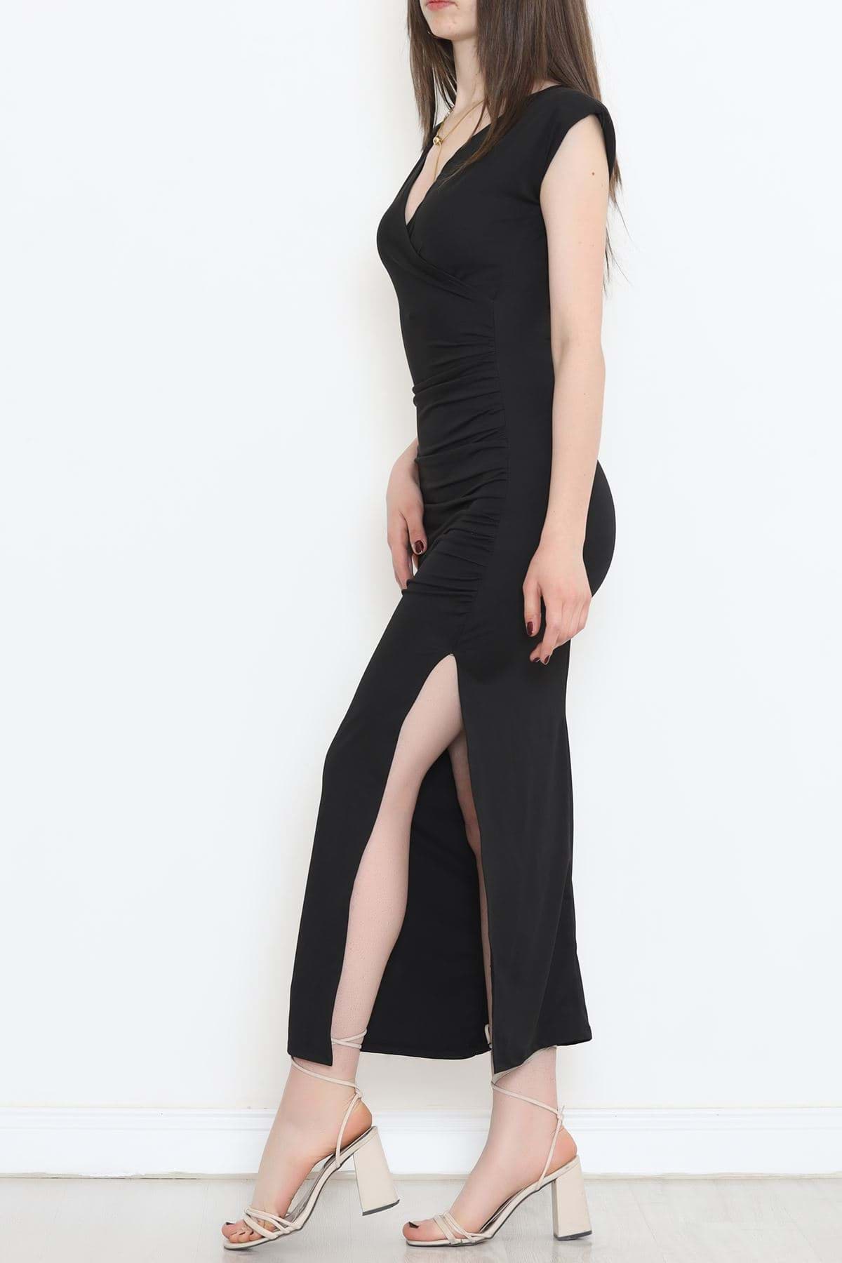 Picture of Short sleeve dress black - 12230.631.