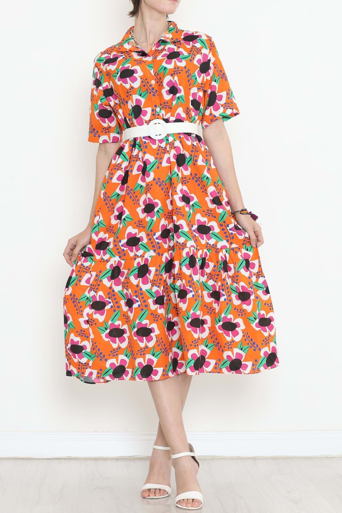 Picture of Judge Yaka Dress Orange - 11460.701.