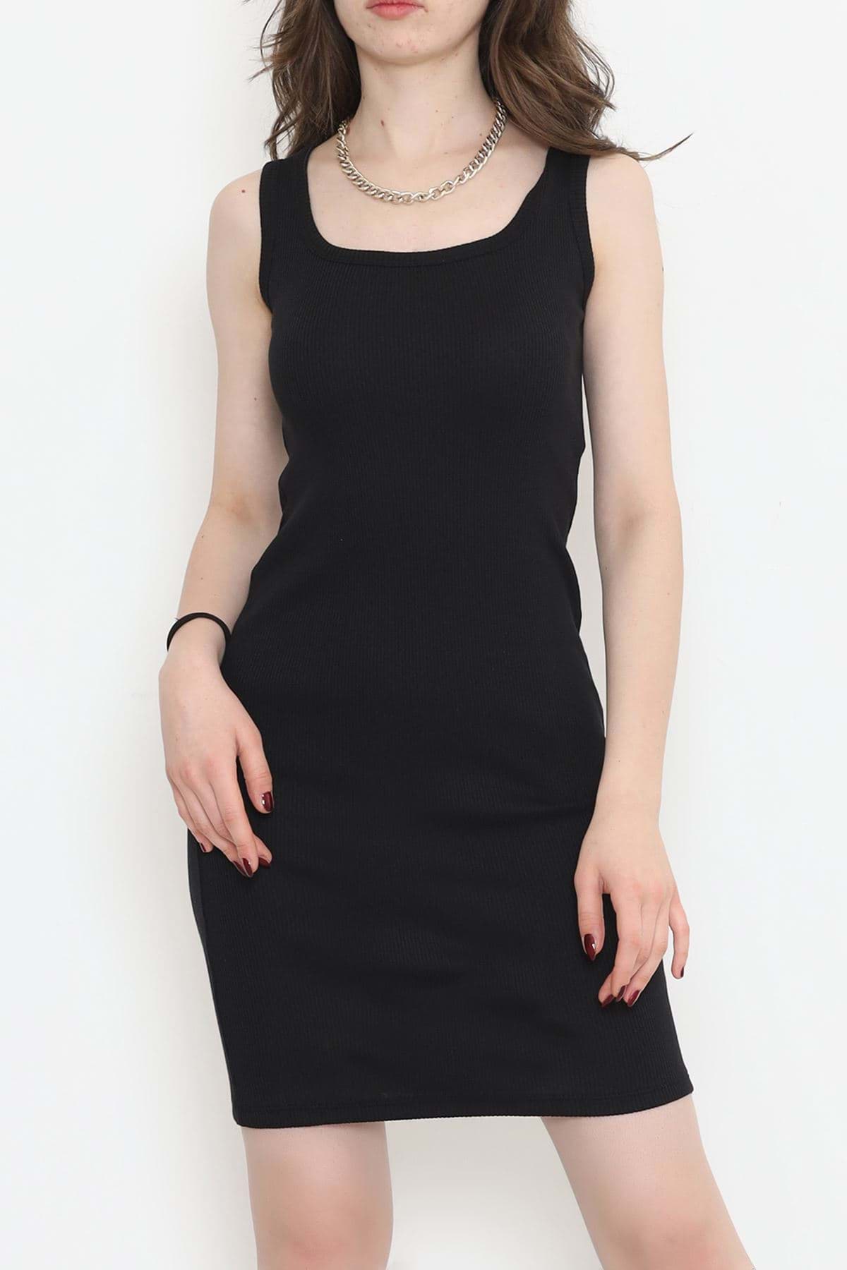 Picture of Kashkorse u collar dress black - 10811.1567.